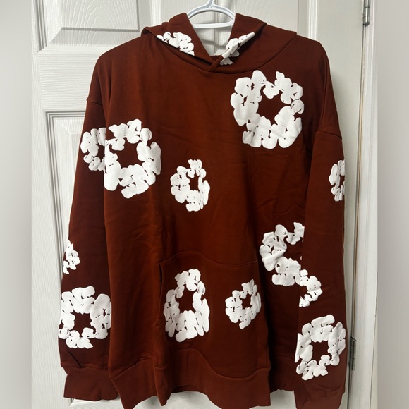 Denim tears hoodie - Brown - Picture 1 of 3